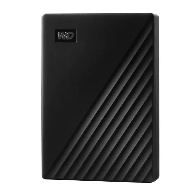 6 TB WD My Passport V3, 2.5", USB 3.2 - Svart