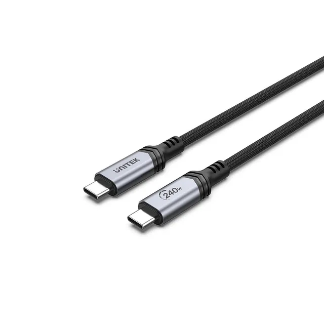 Unitek USB-C cable - 24 pin USB-C to 24 pin USB-C - 2 m