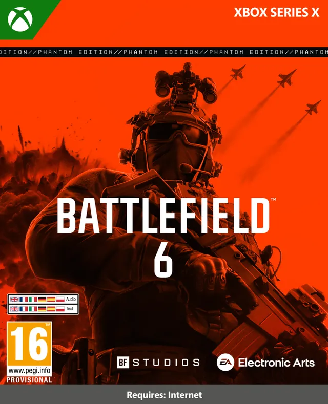 Battlefield 6 Phantom Edition (Xbox Series X|S), Xbox Series X, Multiplayer-tilstand, M (moden)