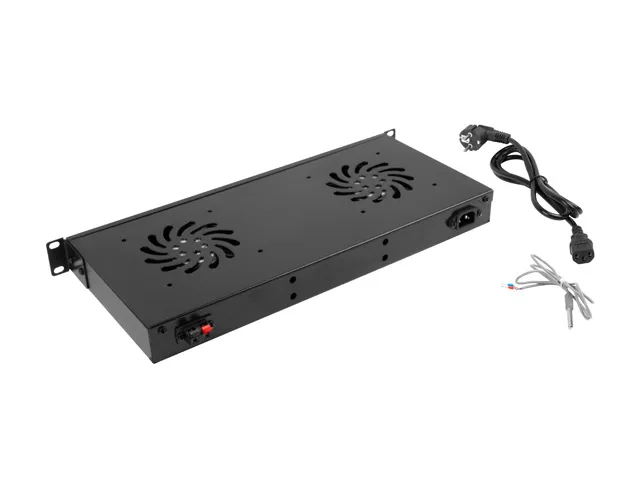 AK-1502-B - 1U Fan Unit with LCD