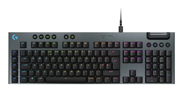 G915 X Wired - Tactile - 100% (full storlek - standard) - Gaming Tangentbord - Engelska - Svart