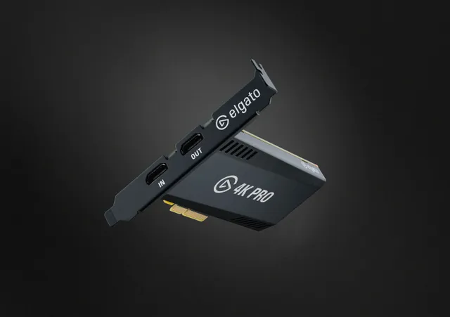 Elgato Game Capture 4K Pro - Videofångstadapter - PCIe 2.0 x4