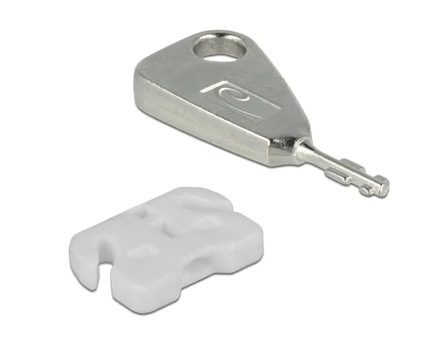 Delock USB Port Blocker for USB A female - USB-portblockerare (paket om 5)