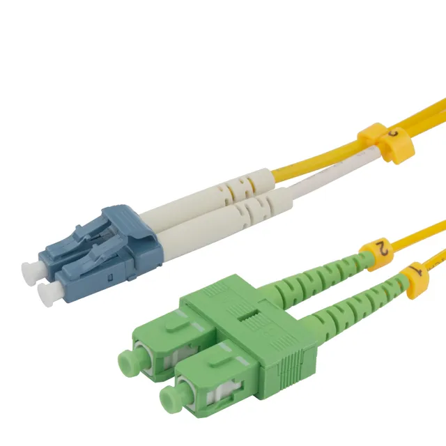 Deltaco Patch-kabel - LC/UPC (hane) till SC/APC
