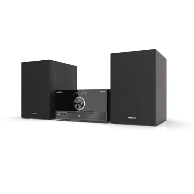 MSBTU-600, Hemmaljud mikrosystem, Svart, Låda, 50 W, RCA, FM