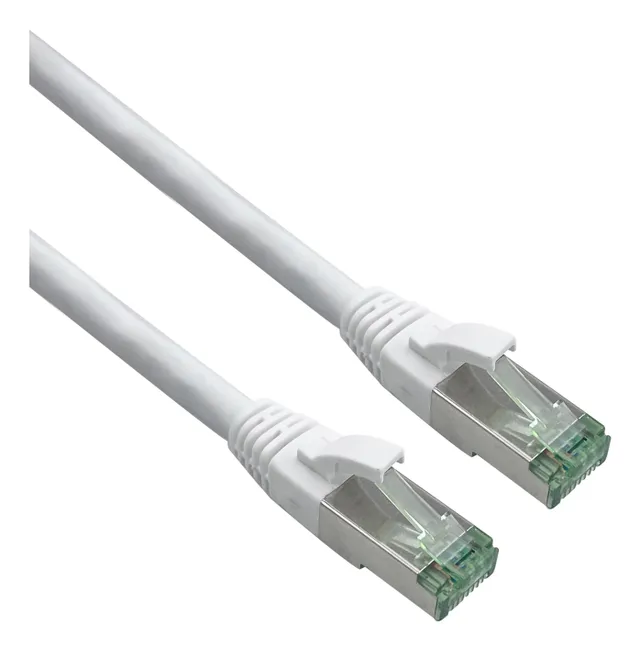patchkabel Cat 6A Superflex S/FTP med Cat 7 installationskabel, 15 m (AWG26/7), Ghmt