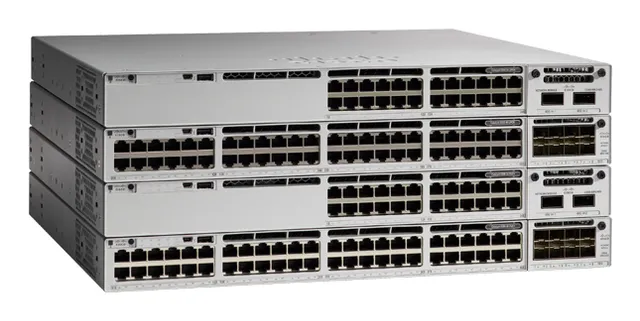Meraki Catalyst 9300X-48HX - Switch - L3 - Administrerad - 48 x 10/100/1000/2.5G/5G/10GBase-T - rackmonterbar - UPOE+ (590 W) - AC