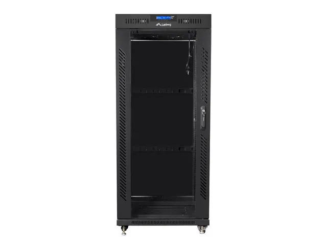 FF01 series - rack - 800 x 800 flat pack with glass door LCD - 22U