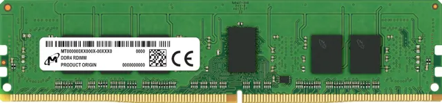 Micron - DDR4 - modul - 16 GB - DIMM 288-pin - 3200 MHz / PC4-25600 - CL22 - 1.2 V - registrerad - ECC