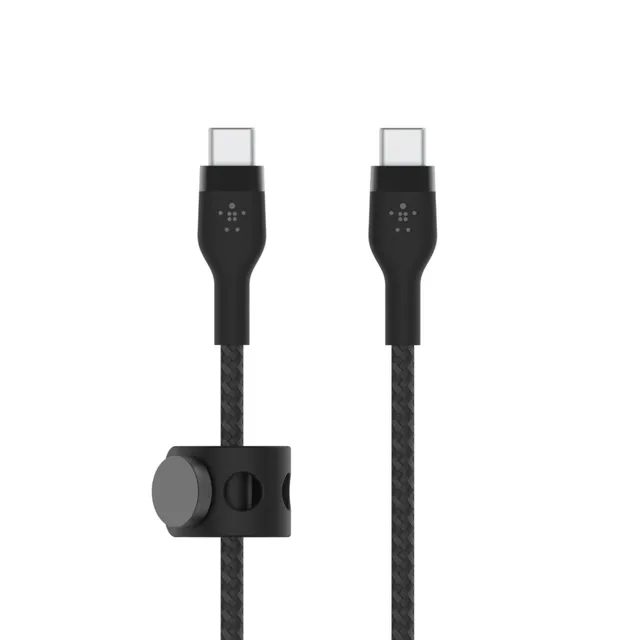 Boost Charge Pro Flex USB-C till C 1m, Svart