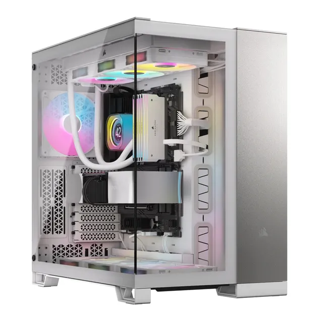 6500X - Satin Gray Aluminum - Chassi - Miditower - Grå