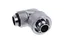 Eiszapfen 16/10mm compression fitting 90° rotatable G1/4 - Inpassning till vätskekylsystem - krom, silvernickel