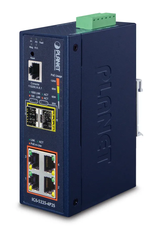 IGS-5225-4P2S - Switch - L2+ - Administrera