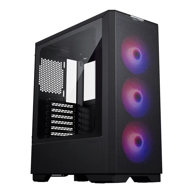 Eclipse G300A - D-RGB - Tempered Glass - Svart - 3F