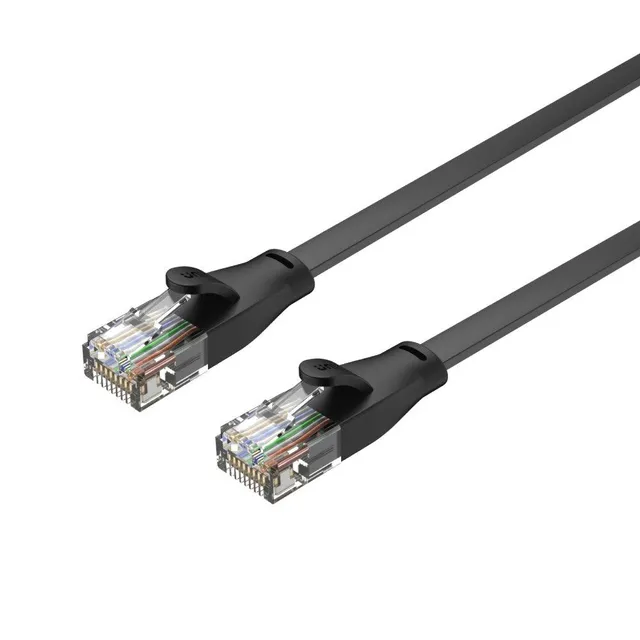 network cable - 5 m - black - Svart - 5m