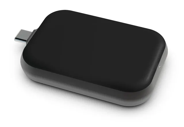 Singel Apple Airpods Laddare QI USB-C Stick A