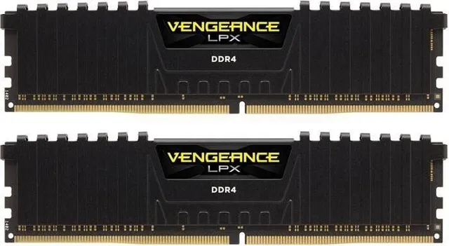 32GB (2x16GB) DDR4 2133MHz CL13 Vengeance LPX Svart