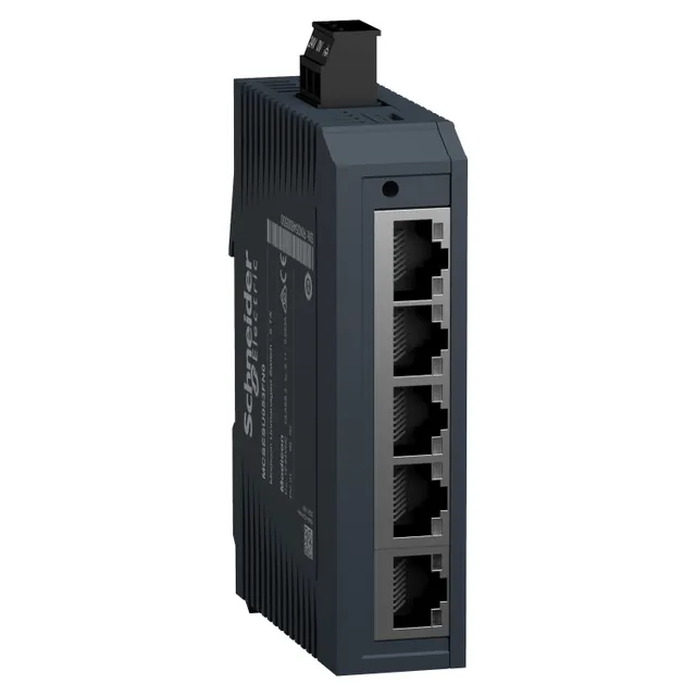 MCSESU053FN0, Ohanterad, Fast Ethernet (10/100), DIN-skena