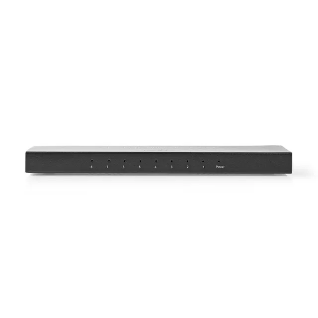 HDMI ™ Splitter | 8-Port port(s) | 8x HDMI™ Output | 4K@60Hz | 18 Gbps | Metall | Antracit