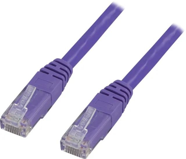 UTP Cat.6 patchkabel 15m, lila