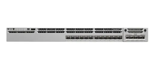 Catalyst 3850-12S-E - Switch - L3 - Administrerad - 12 x Gigabit SFP - skrivbordsmodell, rackmonterbar - återanvänd