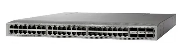 Nexus 93108TC-EX - Switch - Administrerad - 48 x 10GBase-T + 6 x 40 Gigabit / 100 Gigabit QSFP28 - rackmonterbar - återanvänd