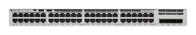 Catalyst 9200L - Network Essentials - switch - L3 - 48 x 10/100/1000 + 4 x gigabit SFP (upplänk) - rackmonterbar - återanvänd