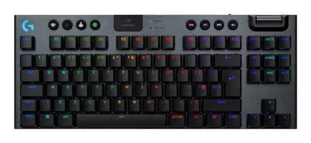 G915 X LIGHTSPEED TKL - Tactile - 80% (TKL) - Gaming Tangentbord - Engelska (UK) - Svart
