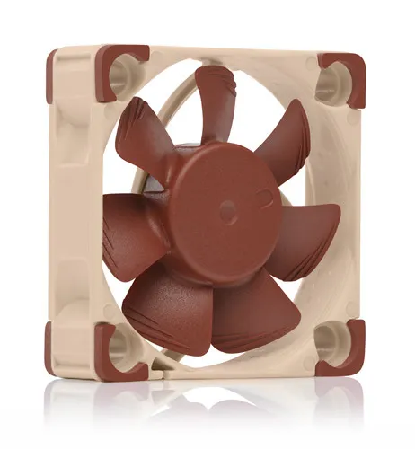 NF-A4x10 24V PWM -kotelotuuletin, 40 mm, Beige/Ruskea