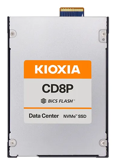 CD8P-V Series KCD8XPJE3T20 - SSD - Datacenter, blandad användning - 3200 GB - inbyggd - E3.S - PCI Express 5.0 x4 (NVMe)