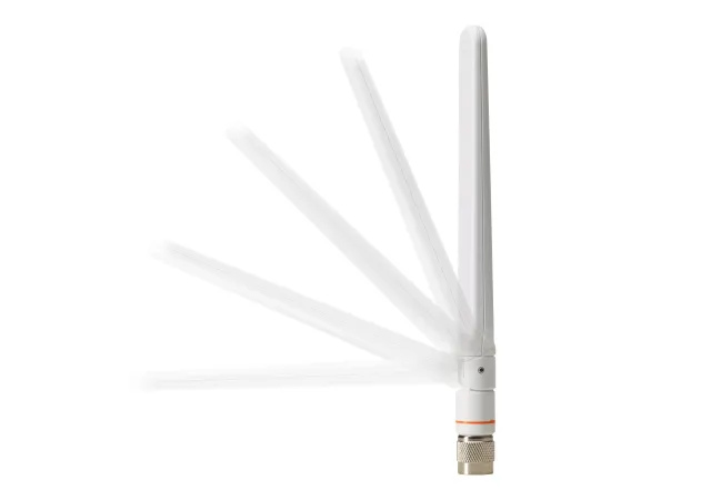 Aironet Dual-band Self-identifying - Antenn - dipol - Wi-Fi - 2 dBi (för 2,4 GHz), 4 dBi (för 5 GHz) - inomhus - vit - för Catalyst 9120AXE, 912