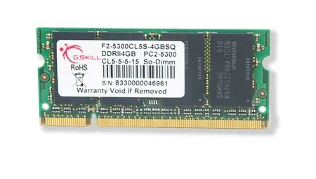 SQ Series - DDR2 - 8 GB : 2 x 4 GB - SO