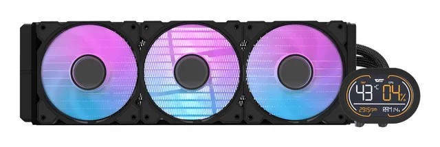 DH360D v2 CPU-kylare (svart)
