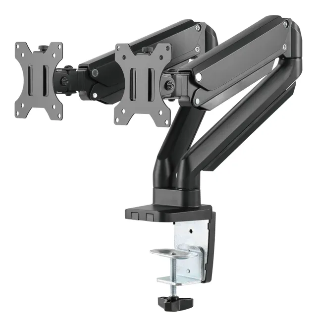 ARM-0351 Gasdriven monitorarm för två skärmar