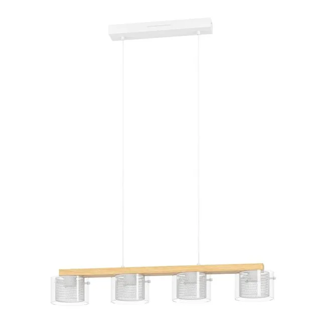 PORTICO-Z LONG TABLE L880 RGBTW 4X500LM KLAR/NATUR FSC