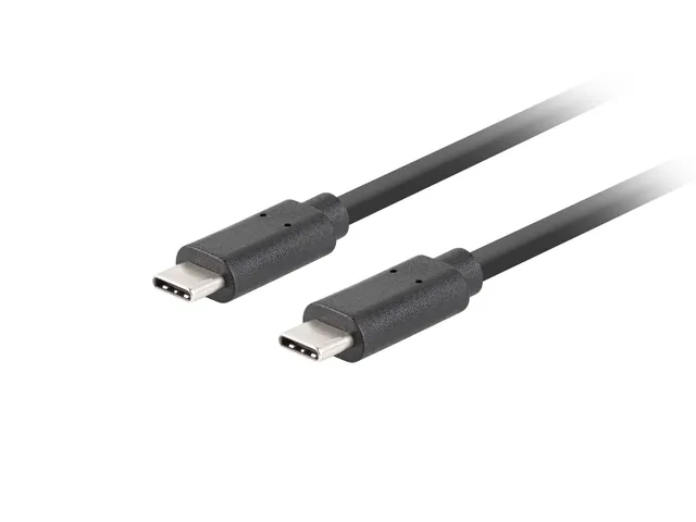 USB-C Kabel 3.1 Gen 2 (10GB/s) PD100W Svart - 1m