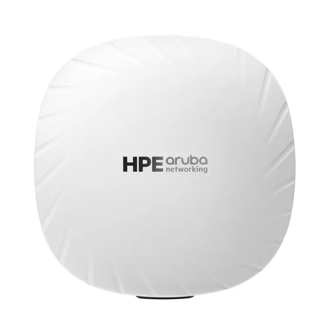 HPE Aruba AP-555 (RW) - Campus - trådlös åtkomstpunkt - ZigBee, Bluetooth, Wi-Fi 6 - 2.4 GHz, 5 GHz - i taket