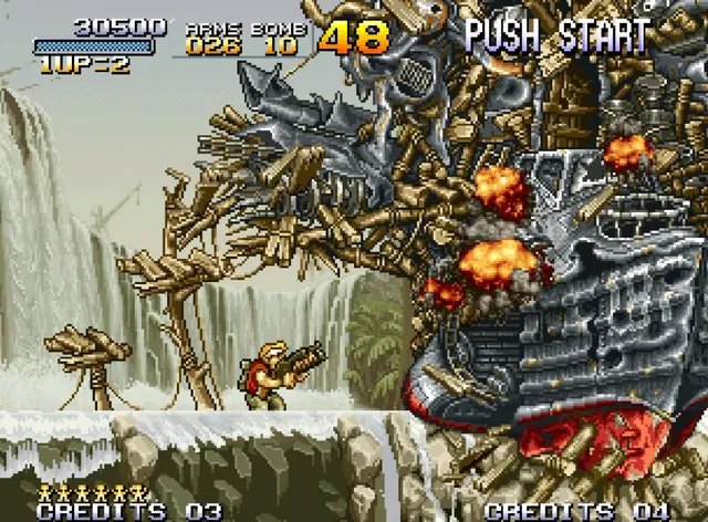 Metal Slug - NEOGEO AES+ - Action