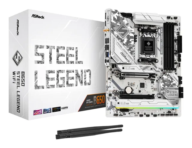 B650 Steel Legend WiFi - Moderkort - ATX -