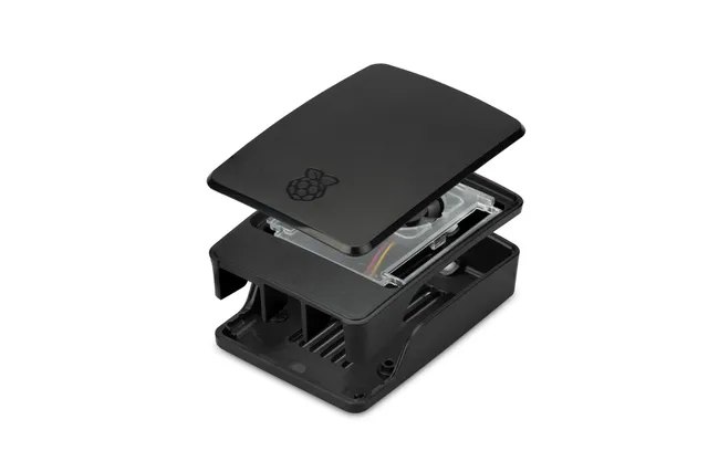 Pi 5 Case - Black - Chassi - Raspberry Pi - Svart