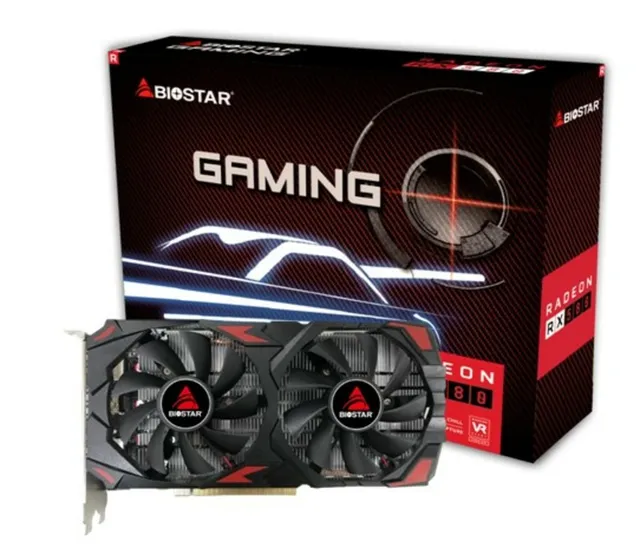 Radeon RX 580 8 Gt -näytönohjain