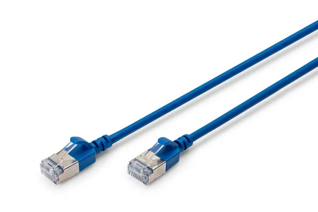 patch cable - 1 m - blue - Blå - 1m