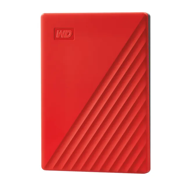 4 TB WD My Passport V3, 2.5", USB 3.0 - Röd