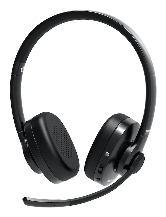 PORT Connect ON'R 500 - Headset - på örat - Bluetooth - kabelansluten, trådlös - USB-A