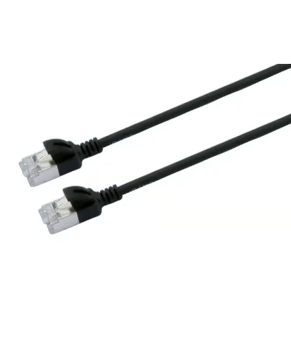 Nätverkskabel / Patchkabel Lszh Rj-45 Cat 6a 2.5m Svart
