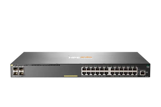 Aruba 2930F 24G PoE+ 4SFP - switch - 24