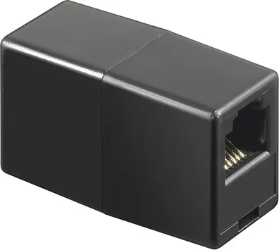 TP-skarv RJ45 Svart