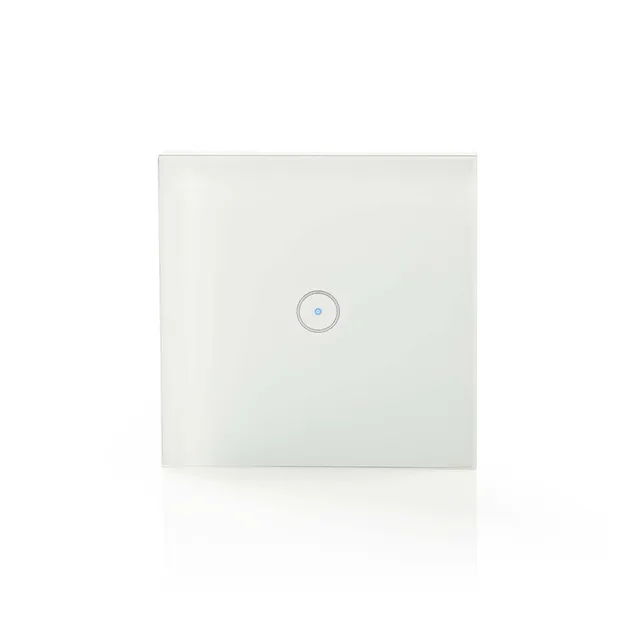 SmartLife Strömbrytare | Wi-Fi | Enda | Väggfäste | 1000 W | Android™ / IOS | Glas | Vit