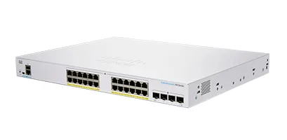 Business 350 Series CBS350-24S-4G - Switch - L3 - Administrerad - 24 x Gigabit SFP + 2 x kombination Gigabit Ethernet/Gigabit SFP + 2 x gigabit