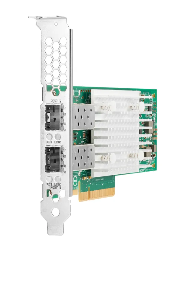 Intel E810-XXVDA2 - Nätverksadapter - PCIe 4.0 x8 - 25 Gigabit SFP28 x 2 - för Edgeline e920, ProLiant DL20 Gen10, DL325 Gen10, DL360 Gen10, DL380 Gen
